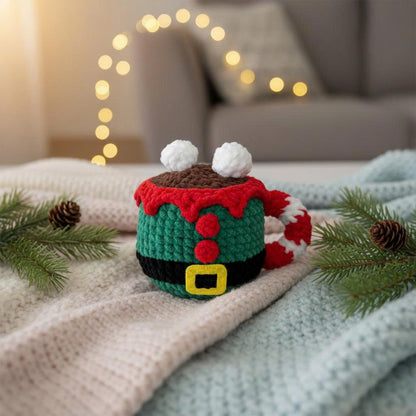 Christmas Mug Cozy Crochet Pattern